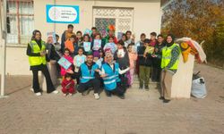 Mavi Umutlar ekibinden köy okullarına destek