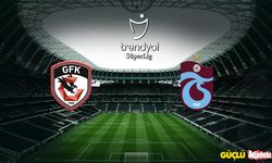 Gaziantep FK - Trabzonspor maç özeti!