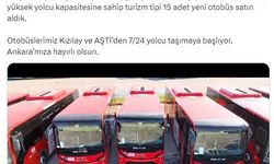 Ankara Büyükşehirden Esenboğa'ya bagaj tasarımlı yeni EGO otobüsleri