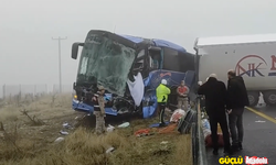 Şanlıurfa’da otobüs ile tır çarpıştı: 1 kişi öldü