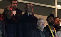 Çağlar Söyüncü, Fenerbahçe - Ankaragücü maçını tribünden izledi