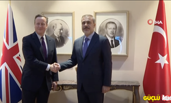 Hakan Fidan, İngiltere Dışişleri Bakanı Cameron ile görüştü
