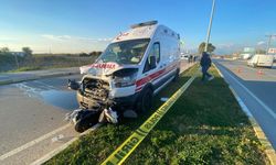 Ambulansın çarptığı motosiklet sürücüsü hayatını kaybetti!