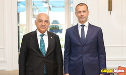 TFF Başkan Büyükekşi, UEFA Başkanı Ceferin ile görüştü!