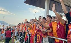 Galatasaray, Alanya'da coşkuyla karşılandı!