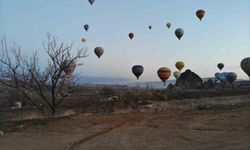 Kapadokya'da balonlara hava engeli!