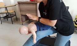 Düzce'de arama kurtarma ekibine ilk yardım eğitimi