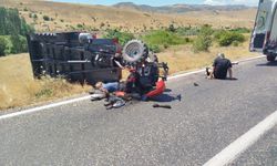 Malatya’da çapa motoru devrildi: 1 ölü, 1 ağır yaralı