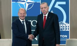 Cumhurbaşkanı Erdoğan, Almanya Başbakanı Olaf Scholz ile görüştü