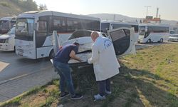 Polisin dur ihtarına uymadı kaza yaptı