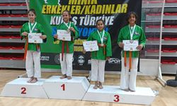 Bilecikli sporcular Kuraş Şampiyonasından büyük başarı ile döndü