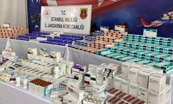 İstanbul'da 150 milyon liralık kaçak ilaç ele geçirildi