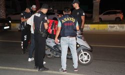 Mersin'de motosiklet sürücülerine ceza yağdı