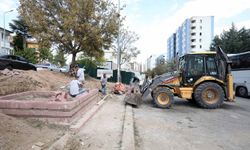 Yenimahalle Park ve Bahçeler Müdürlüğü'nden Onarım Çalışması