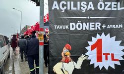 Ankara'da döner ayranı 1 lira yaptı, 1 ton döneri 3 saatte sattı