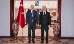 TBMM Başkanı Kurtulmuş, Türkiye’nin Brasilia Büyükelçisi Akça ile görüştü