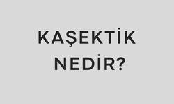 Kaşektik nedir? Kaşektik görünüm nedir?