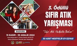 'Sıfır Atık Mutfakta Başlar' yarışması başladı