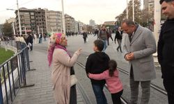 Taksim'de kaybolan çocuğu polis buldu