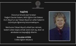 Eski bakan Avni Akyol'un eşi son yolculuğuna uğurlandı