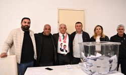 Başkan Şahin Cumhurbaşkanlığı ön seçiminde oyunu kullandı