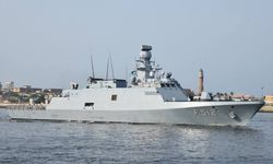 TCG BÜYÜKADA savaş gemisi Pakistan'da limanına demirlendi