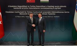 Yılmaz, Özbek mevkidaşı Kuçkarov ile Taşkent’te buluştu