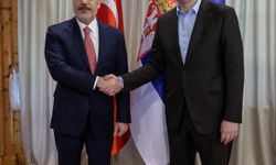 Hakan Fidan, Sırbistan Cumhurbaşkanı Vucic ile görüştü