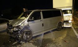 Manavgat’ta 5 araçlı zincirleme kaza!
