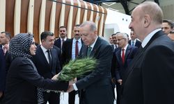 Cumhurbaşkanı, Azerbaycan’da Laçın Havalimanı'nı inceledi
