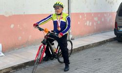 70 yaşında pedal çevirdi, şampiyon oldu!