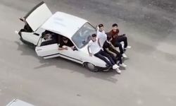 Adana'da çocukların tehlikeli yolculuğu kamerada!