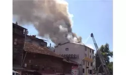 Bartın’da bir otelde yangın çıktı!