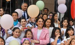 Minik sanatçılardan “Çark ve Salıncak” sergisi