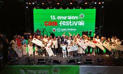 15. Emiralem Çilek Festivali rekor katılımla gerçekleşti