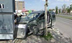 Malatya'da akaryakıt istasyonunda kaza