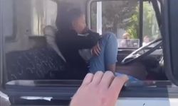 Bursa’da ehliyetsiz kadın kamyon çalıp kaza yaptı!