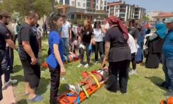 Aksaray'da kavşakta korkutan kaza: 4 yaralı
