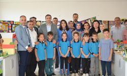 Söğüt’te minik sanatçılardan “Renk Cümbüşü” sergisi!