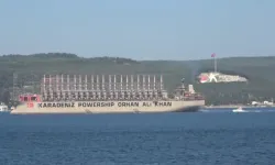 Dev enerji gemisi Çanakkale’den geçti!
