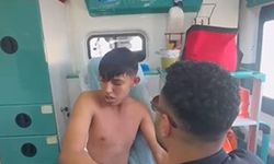 Hatay’da omzu çıkan gence sağlıkçının müdahalesi gündem oldu!