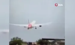 Hindistan'daki uçak kazasından yeni görüntü!