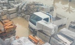 Trabzon’da yaşanan sel felaketi kamerada!