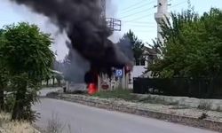 Elektrik trafosundaki yangın 1,5 saatte söndürüldü!