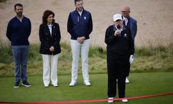 Trump, katıldığı golf tesisi açılışından mesajlar verdi