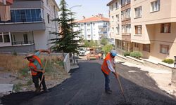 Çankaya’da asfalt çalışmaları hız kesmeden devam ediyor