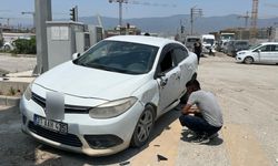Antakya'da vatandaşın refleksi felaketi önledi!