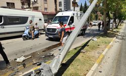 Kuşadası’nda trafik kazası: Aracın freni tutmadı!
