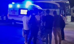 Otobüs şoförü ve yedek şoför arasında bıçaklı kavga