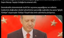 Cumhurbaşkanı'nın görevdeki 11'inci yılına özel paylaşım